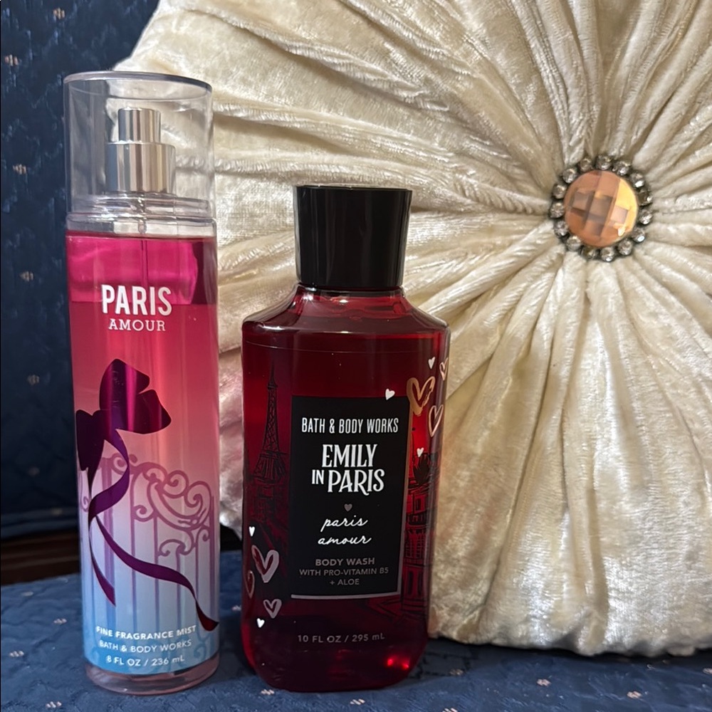 Bath & Body Works Red and Pink Body Wash Collection